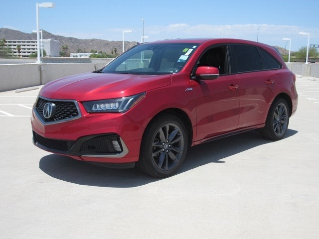 Used 2019 Acura MDX Technology & A-Spec Package with VIN 5J8YD4H0XKL020410 for sale in Tempe, AZ